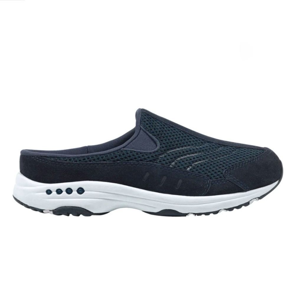 Easy Spirt Classic Traveltime Mule Clogs Sneakers Navy White - Picture 6 of 6